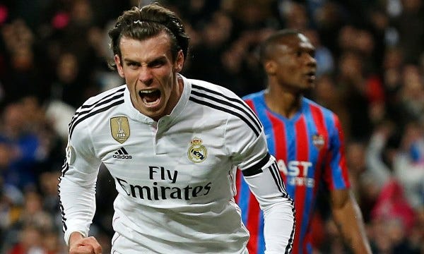 Gareth Bale bring real madrid to win la liga 2015 soccer Gareth Bale bring real madrid to win la liga 2015 soccer