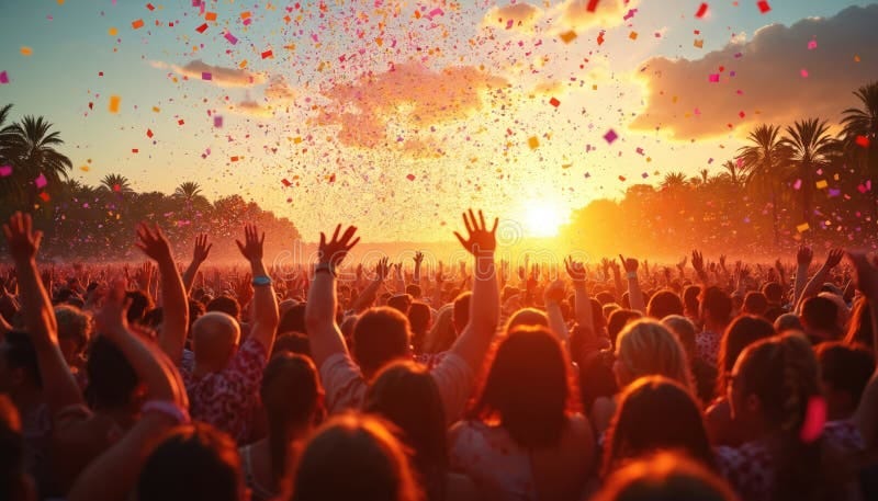 173 Huge Crowd Celebrating Stock Photos - Free & Royalty-Free Stock Photos  from Dreamstime