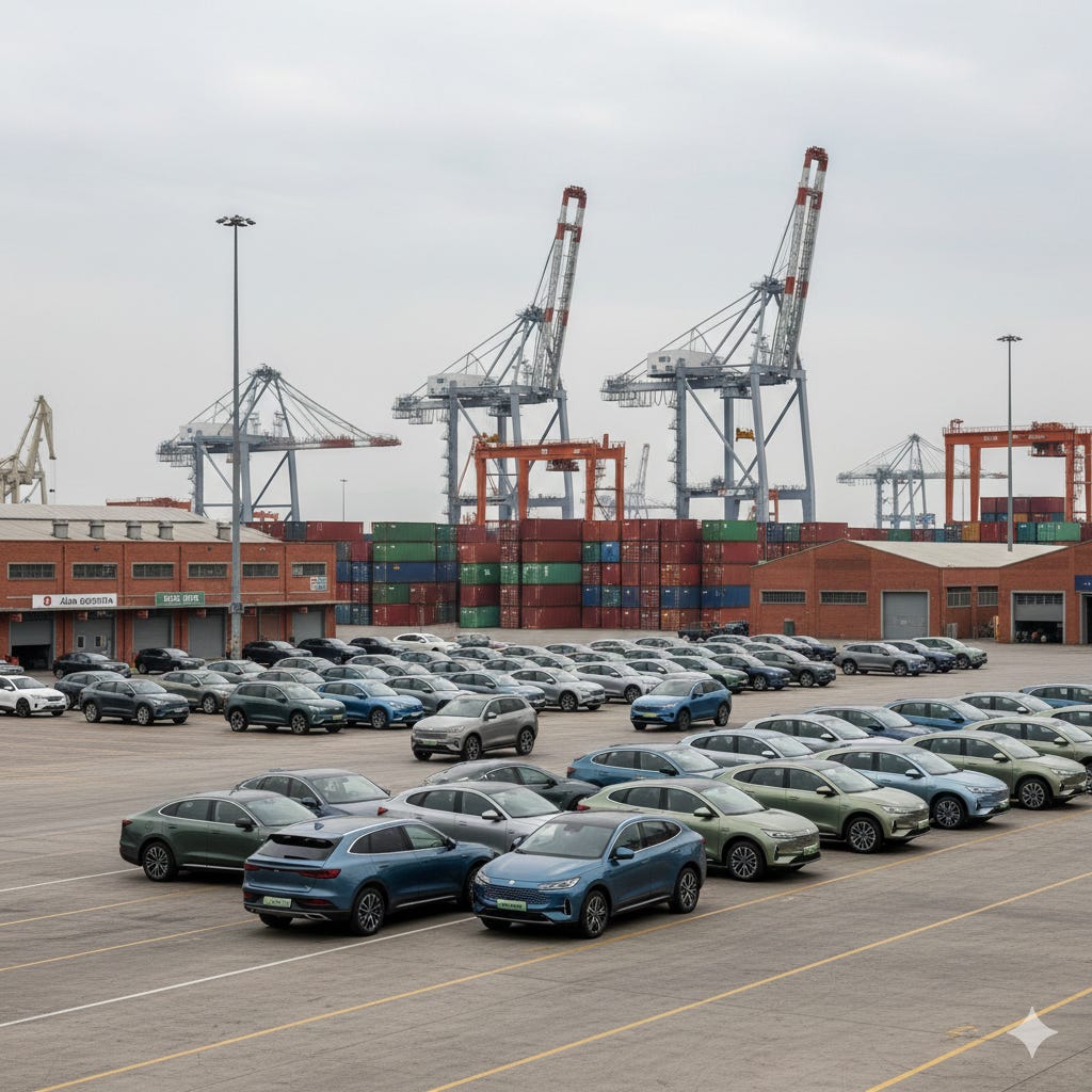 La industria automotriz china está ganando terreno en América Latina