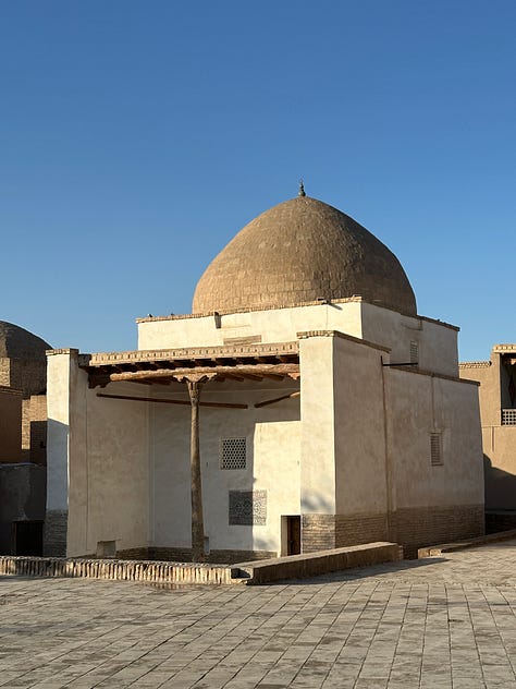Scenes from the early morning in Khiva
