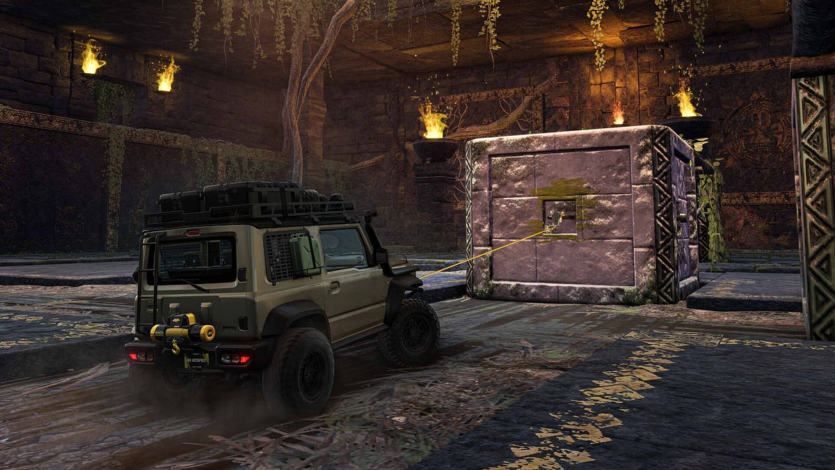 Ubisoft imagines if Lara Croft were a truck