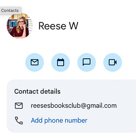 Reese W. Is Here to Boost My Writing Career