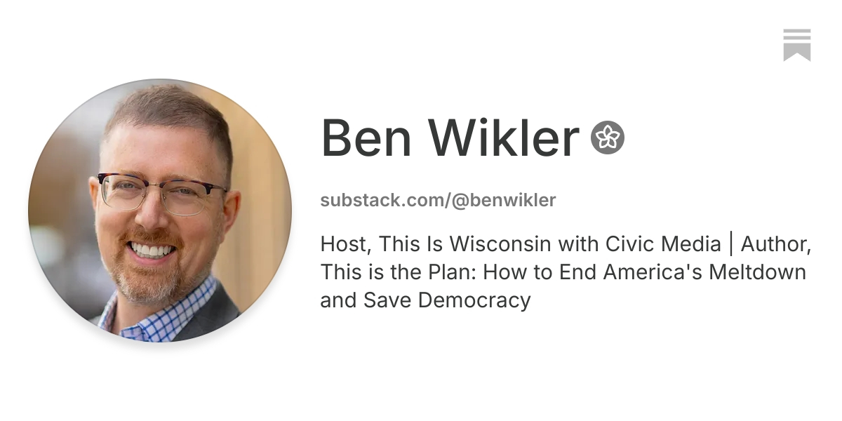 Ben Wikler | Substack