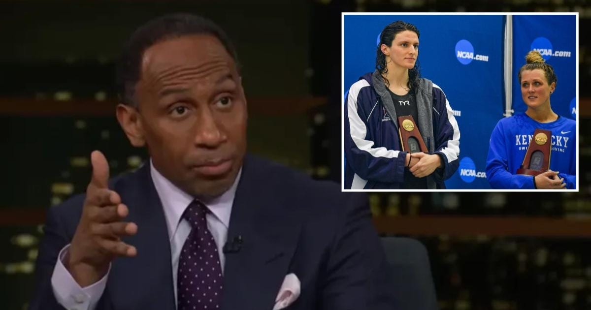 Stephen A. Smith Tells Bill Maher What He Really Thinks About Biological Men Competing Against Women