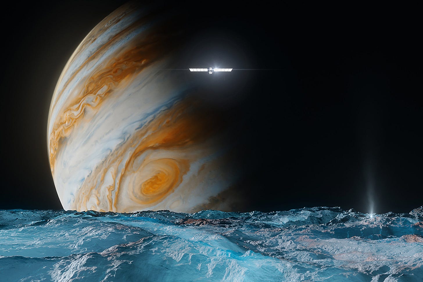 NASA's Europa Clipper Spacecraft Aims for Jupiter's Most Intriguing Moon |  Scientific American