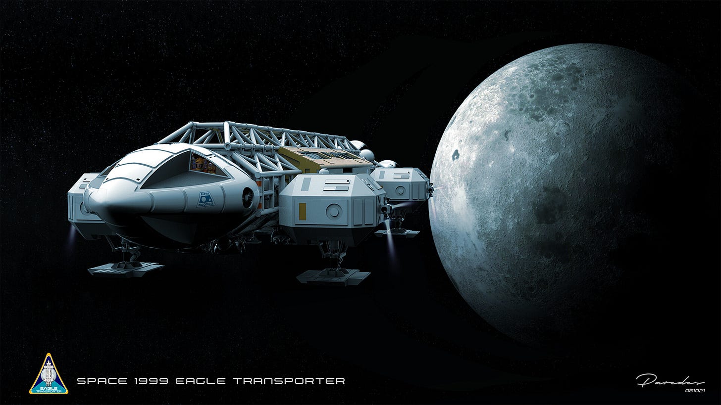 ArtStation - Space 1999 Eagle Transporter ArtStation - Space 1999 Eagle Transporter