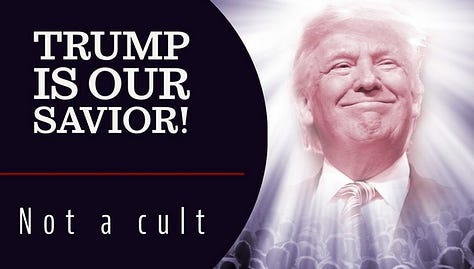 Religious headlines of Trump and Memes - Second Coming
