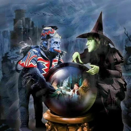 Impresión de imagen de celebridad de 8x10 de bruja malvada y mono volador del Mago de Oz - Foto 1 de 1