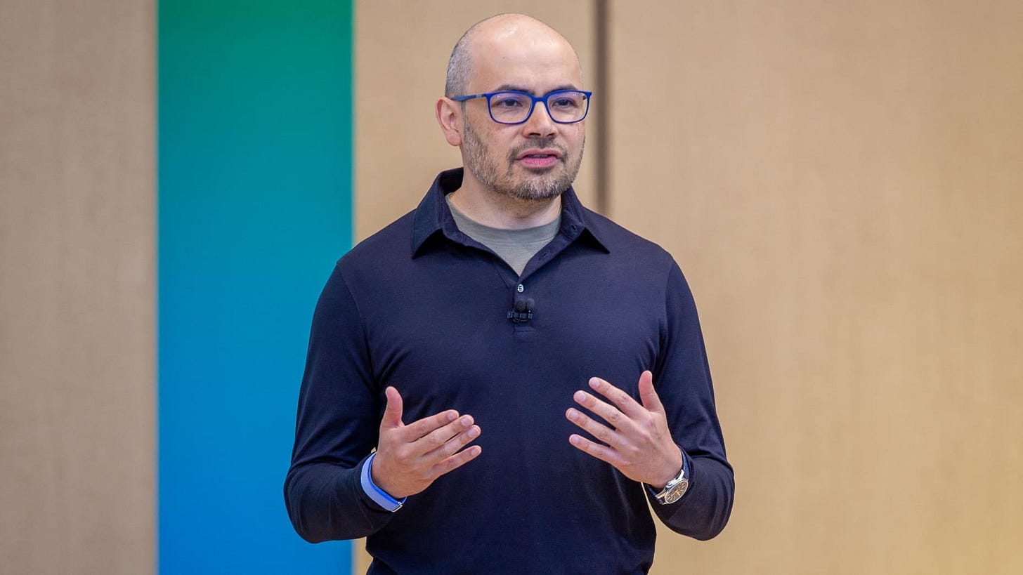 CEO of Google DeepMind, Demis Hassabis, speaks at the 2026 Google I/O technology developer conference in Mountain View, California, on May 19, 2026. (Photo by Karl Mondon / AFP via Getty Images) CEO of Google DeepMind, Demis Hassabis, speaks at the 2026 Google I/O technology developer conference in Mountain View, California, on May 19, 2026. (Photo by Karl Mondon / AFP via Getty Images)