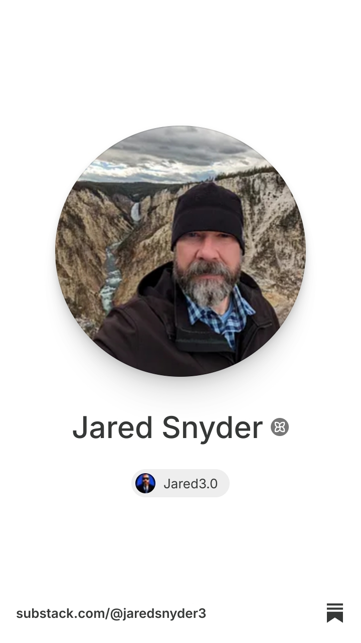Jared Snyder | Substack