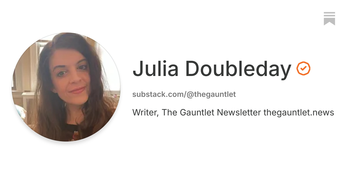 Julia Doubleday | Substack