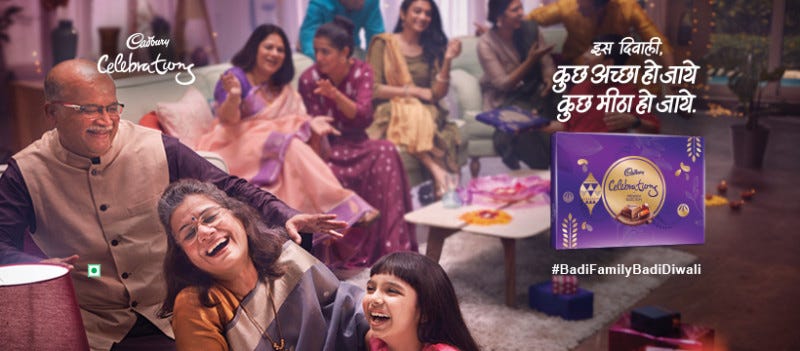 This Diwali, Cadbury Celebrations brings families together with  #BadiFamilyBadiDiwali
