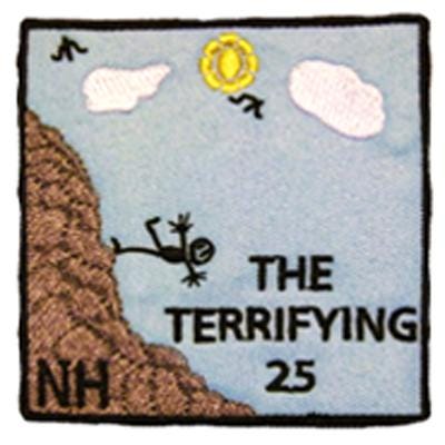 Terrifying 25 patch Terrifying 25 patch