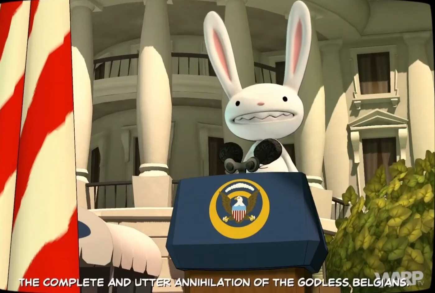President Max is ready to bomb Belgium. President Max is ready to bomb Belgium.