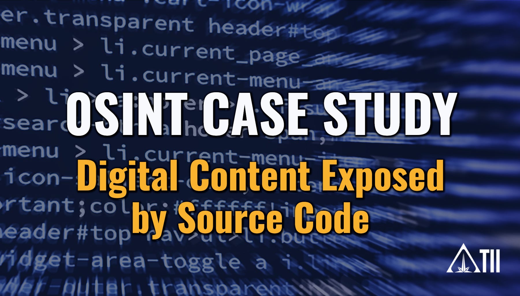 🔍 An OSINT Case Study: How Source Code Exposes Digital Context