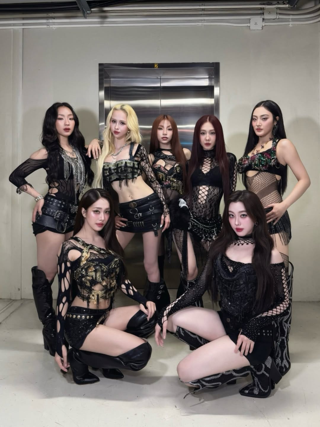 The T-pop queens of 4EVE: Mind, Jorin, Hannah, Fai, Punch, and Aheye. (Photo: via Instagram @4eve_official)