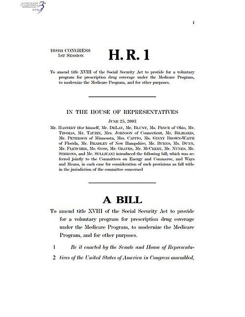 Prose Bill Example The Journey of a Bill: How Ideas Become National Law