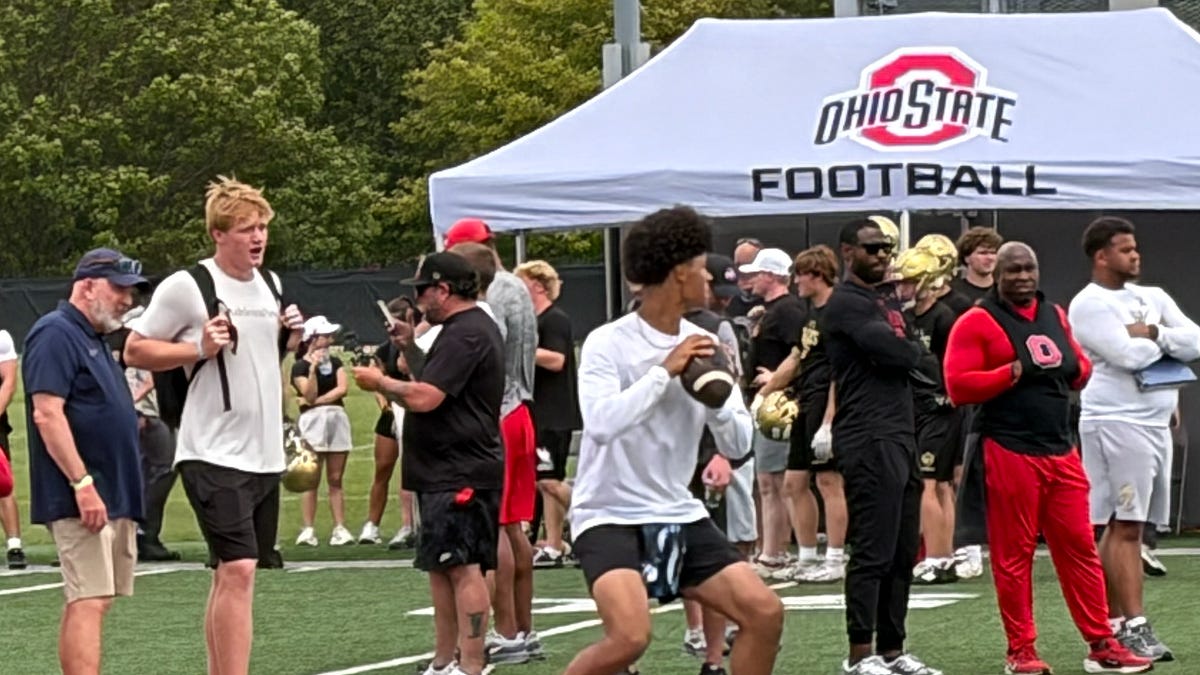 A commit, a 5-star target, a coach and his son: A complex QB Wednesday at Ohio State