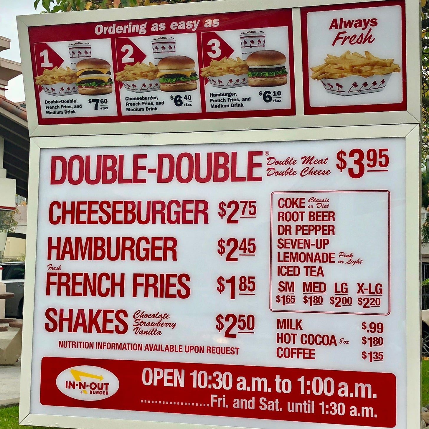 File:In-N-Out Burger drive-thru menu (5612).jpg - Wikimedia Commons