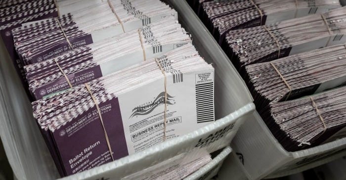 Supreme Court Lets States Count Mailed Ballots Received After Election Day  - WSJ