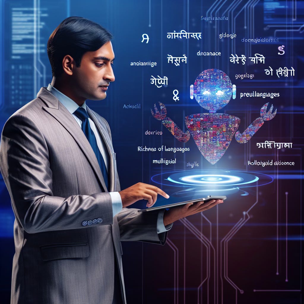 Image generated with DALL-E 3 and depicting a researcher working on text to speech conversion