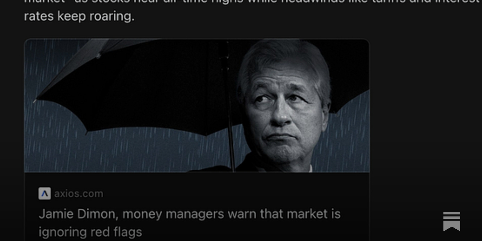 Talking Jamie Dimon, Heart Surgery, Market Complacency, POST, Meme Stocks,  Multi-Level Marketing