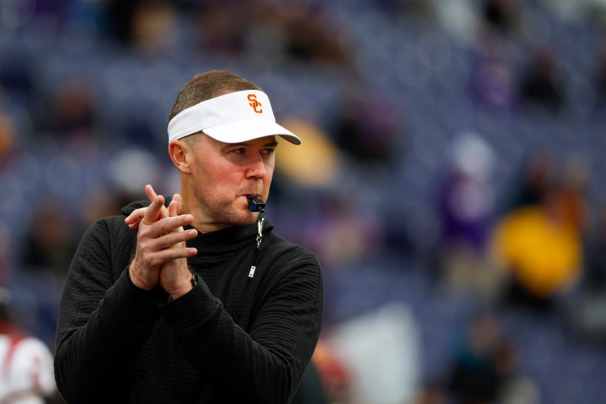 USC Trojans head coach Lincoln Riley is losing more than just football games