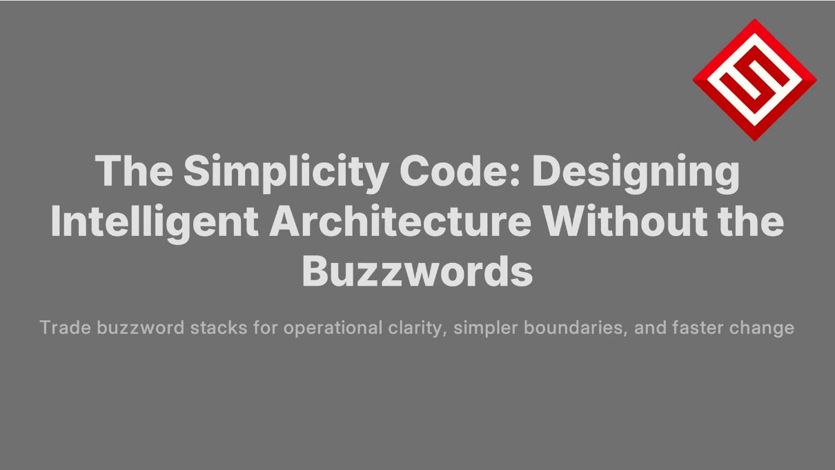 The Simplicity Code: Designing Intelligent Architecture Without the ...