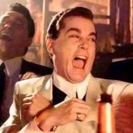 Laugh and Ray Liotta laughs with you.