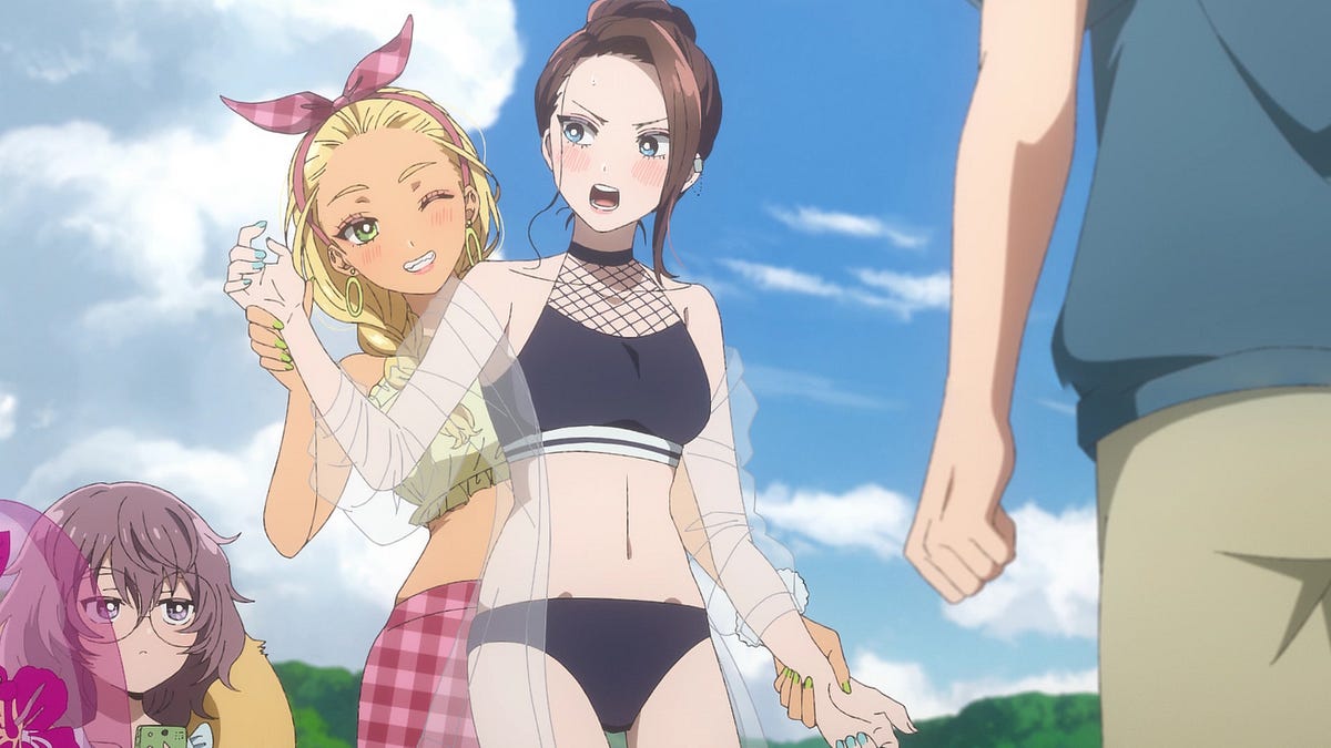 Otaku ni Yasashii Gal wa Inai &mdash; Episode 5 &mdash; Kotoko Holds Kei's Wrist