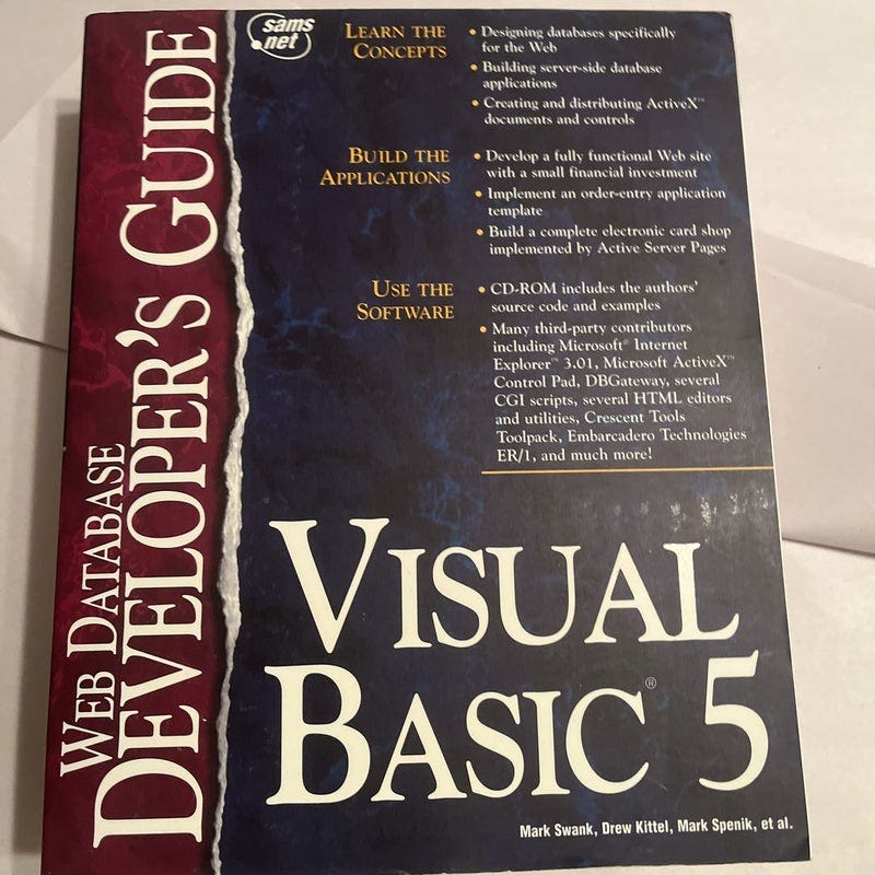 Web Database Developer's Guide with Visual Basic 5 by Mark Swank, Drew  Kittel, Mark Spenik