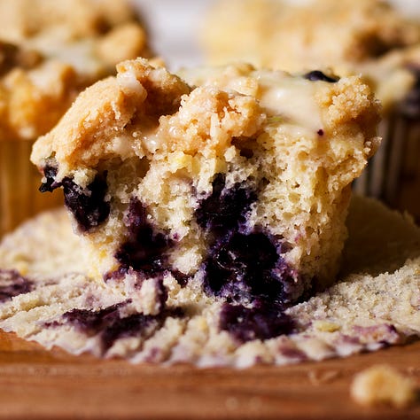 Six different berry packed muffin recipes.