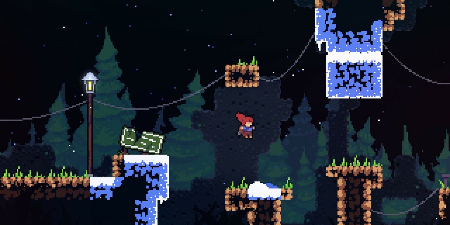 How Celeste's "Coyote Time" Mechanic Elevates the Platforming Experience