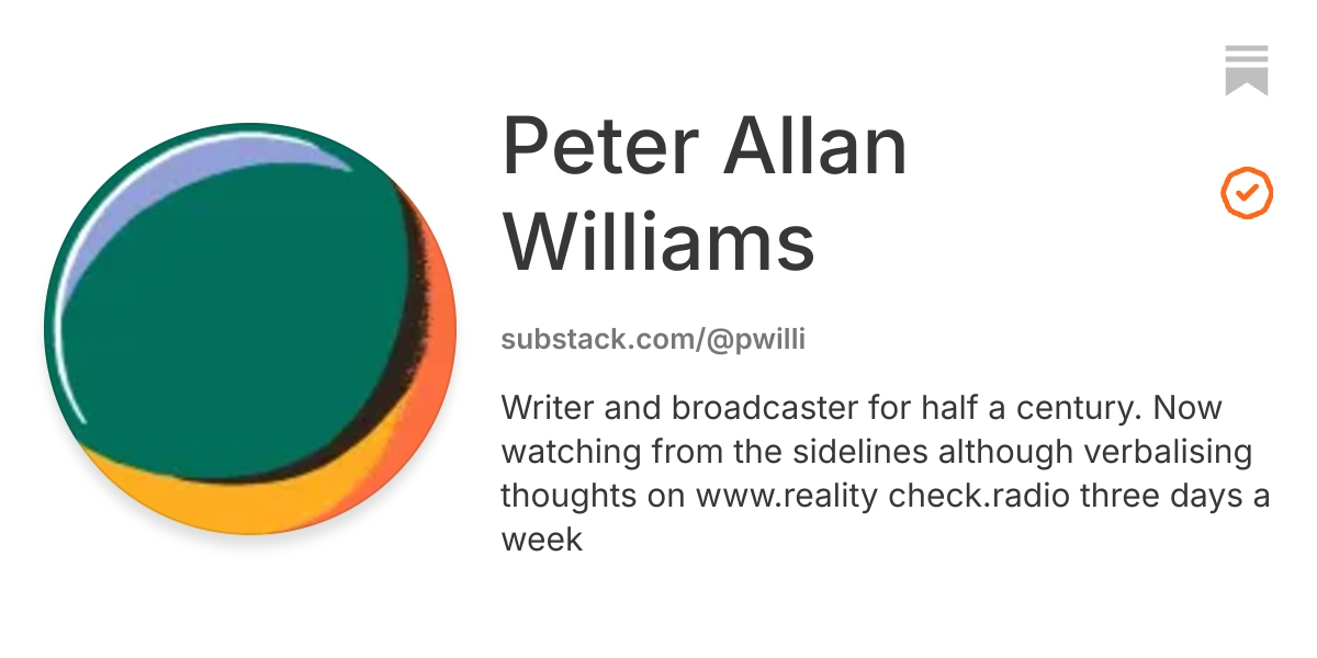 Peter Allan Williams | Substack