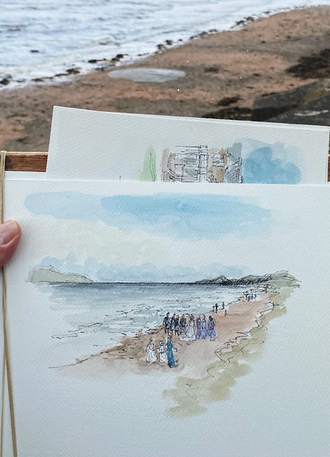 Sketches from live events