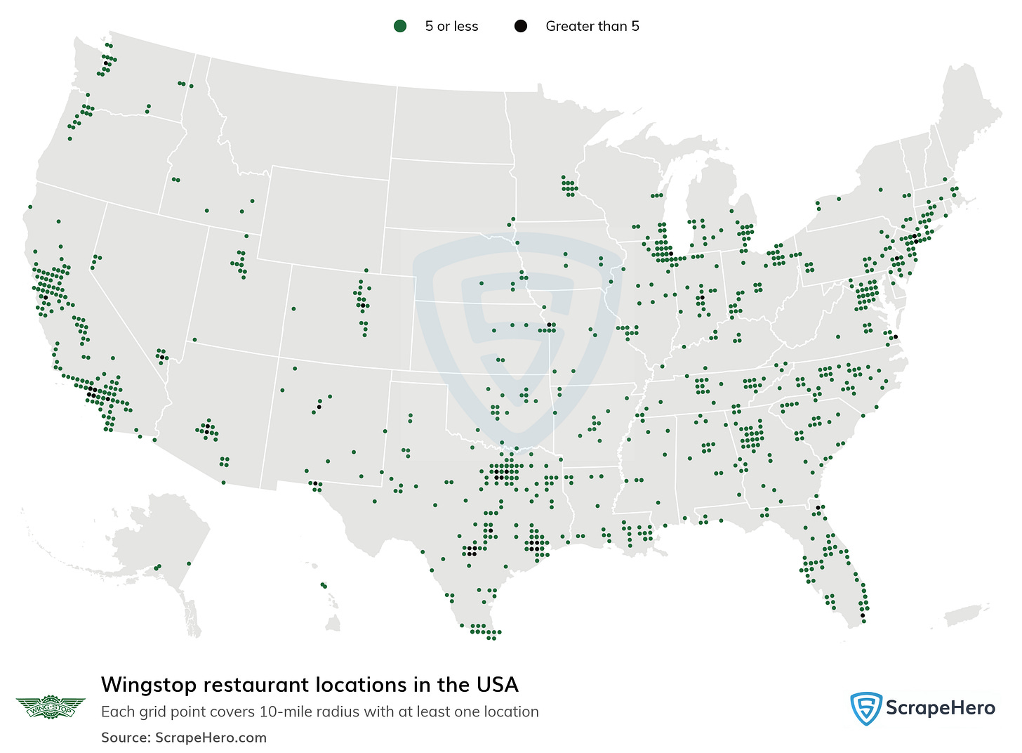 Wingstop restaurant locations in the USA Wingstop restaurant locations in the USA