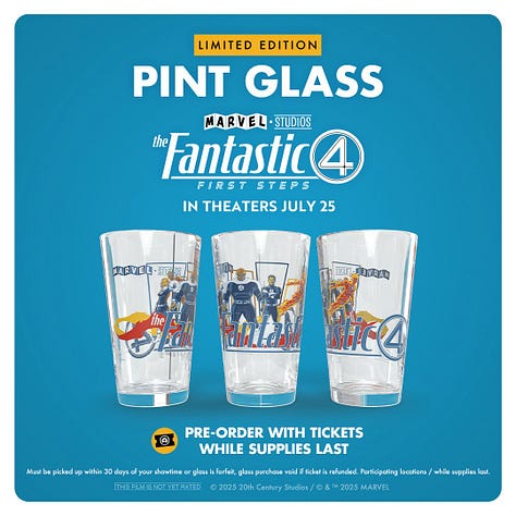 fantastic four movie merch