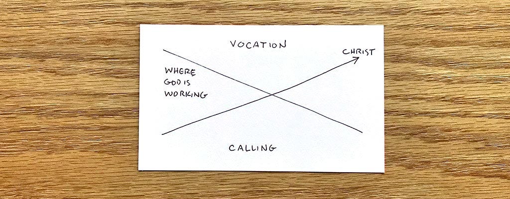         Instead of thinking of her calling and vocation as separate paths in life, now her calling to Christ and passion for serving intersect: