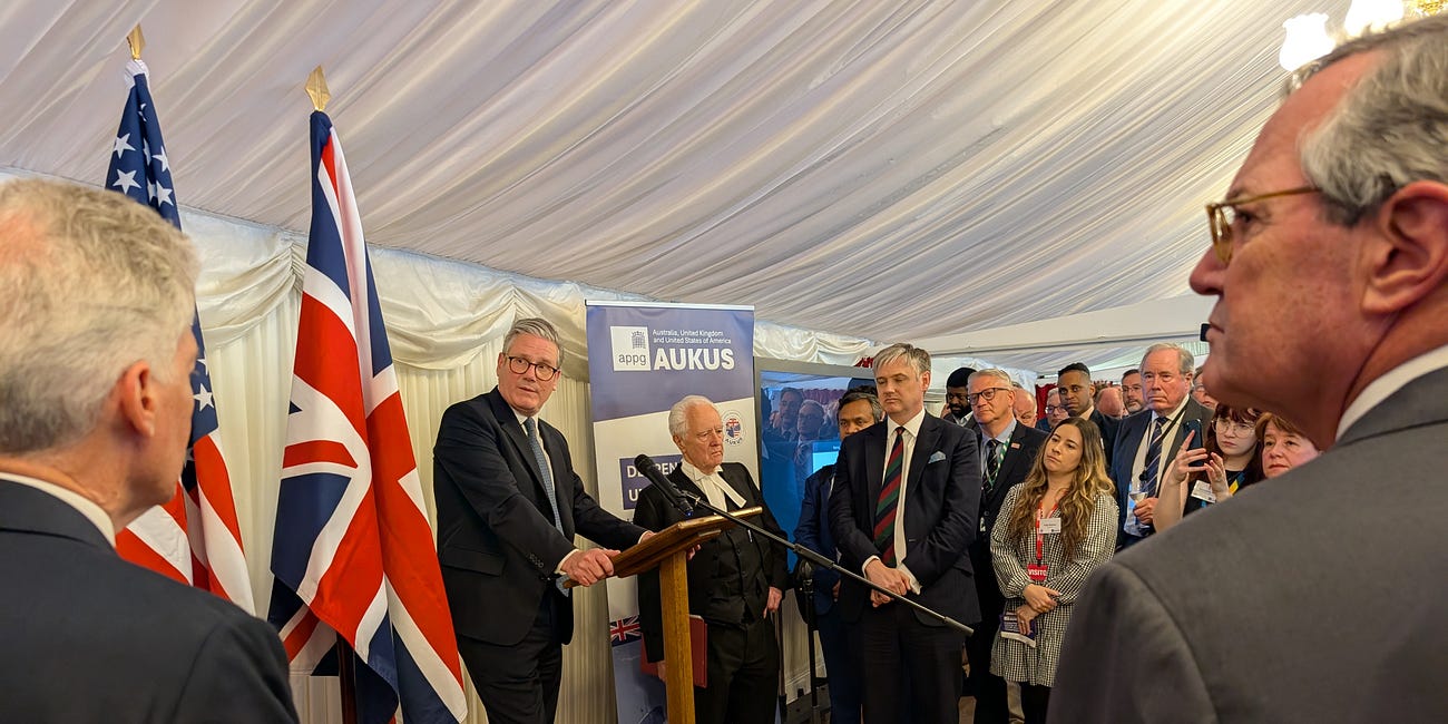 AUKUS central to the US-UK relationship under Trump
