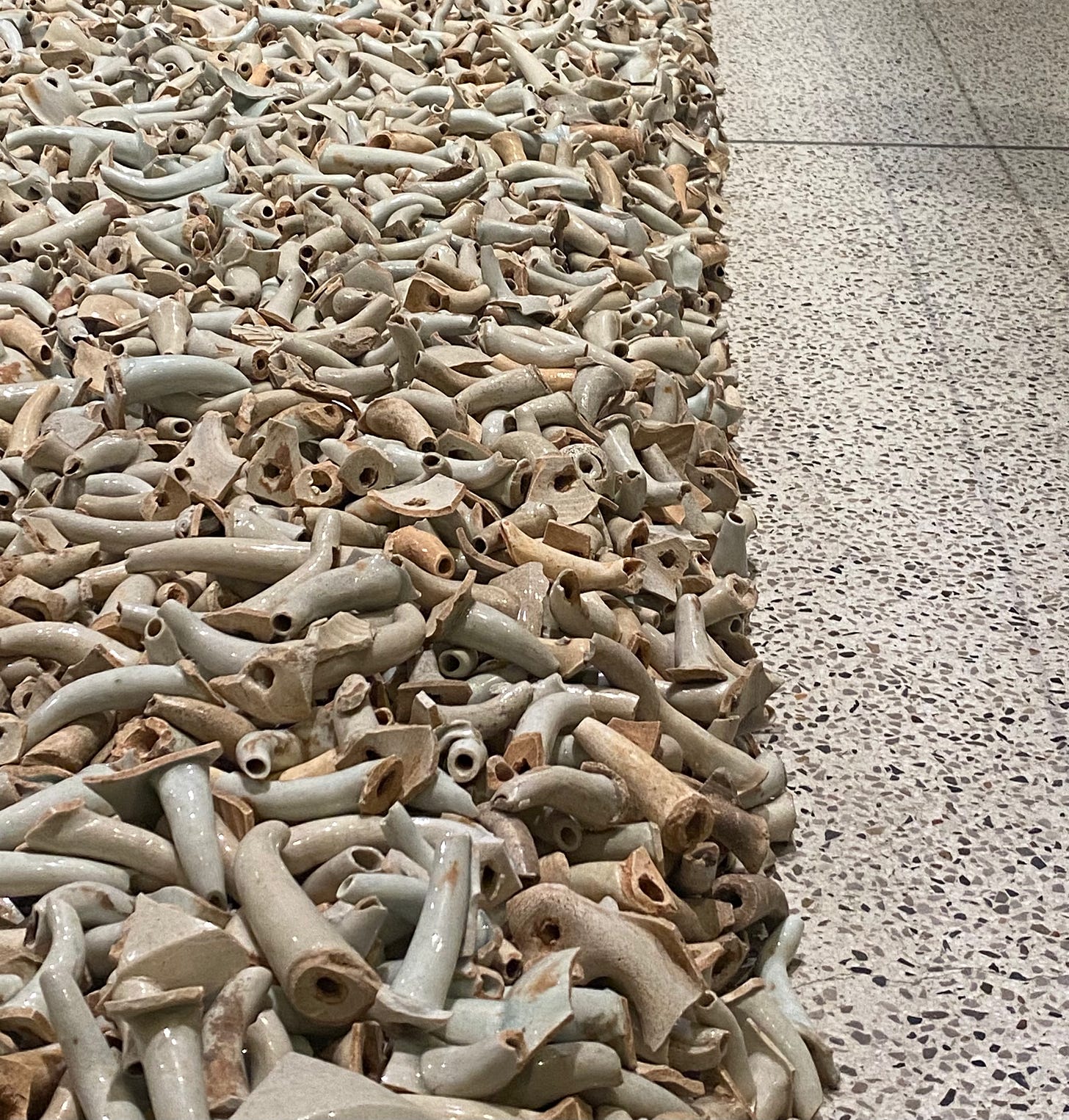 Spouts - Ai Weiwei Exhibition ‘Making Sense’ - 2023 London - the Design Museum Spouts - Ai Weiwei Exhibition ‘Making Sense’ - 2023 London - the Design Museum