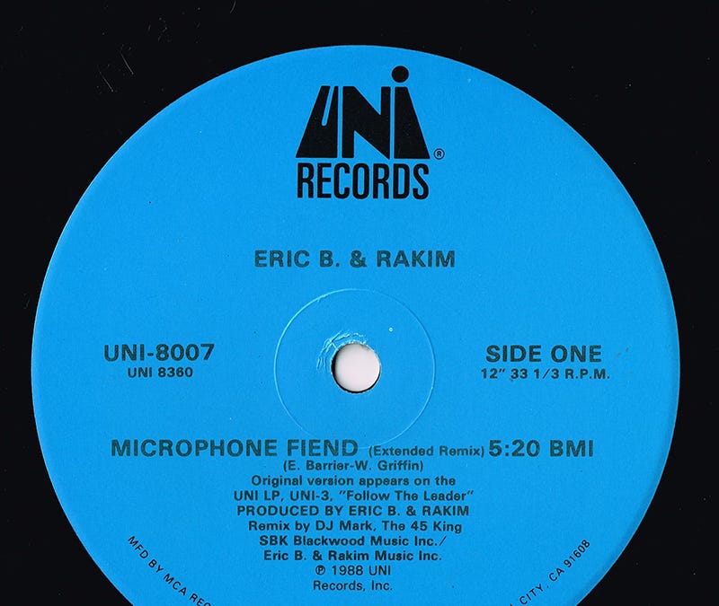 Fab 5 Freddy - the original Microphone Fiend?