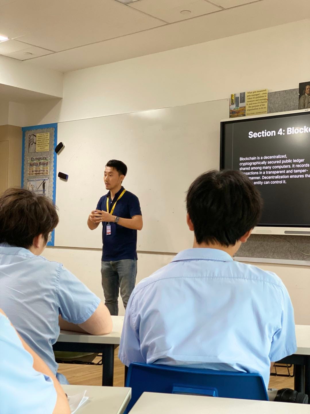 Investing Tonight Show with North London Collegiate School (Singapore) -  Blockchain Edition