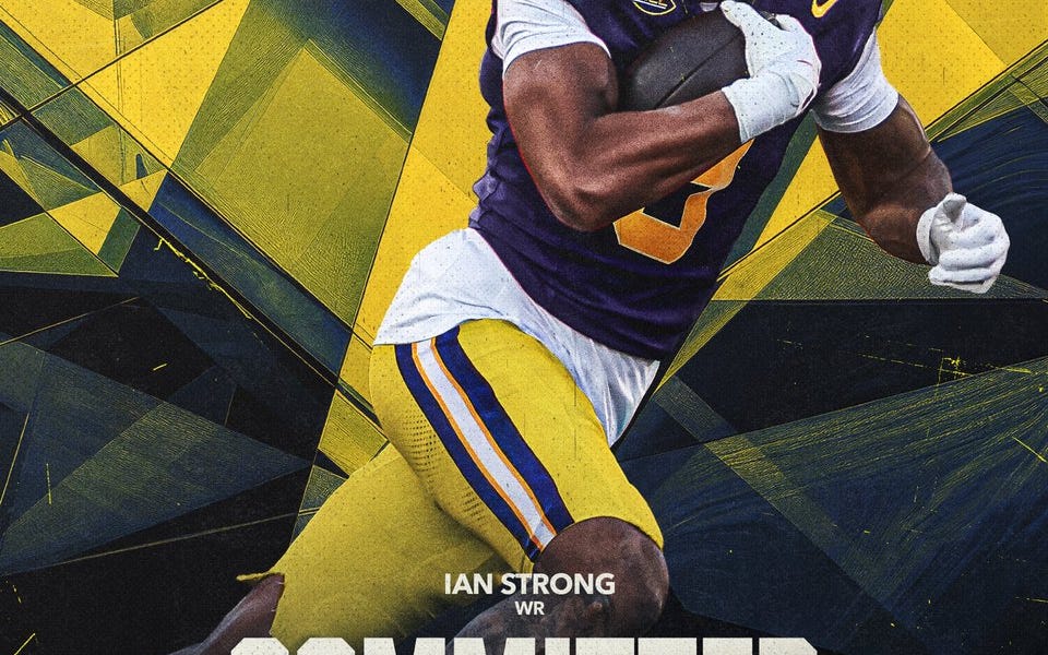 Cal Football Lands Top Transfer Wide Receiver Ian Strong Via Rutgers
