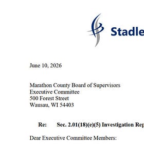 Marathon County released the Nicholas Endres investigation report