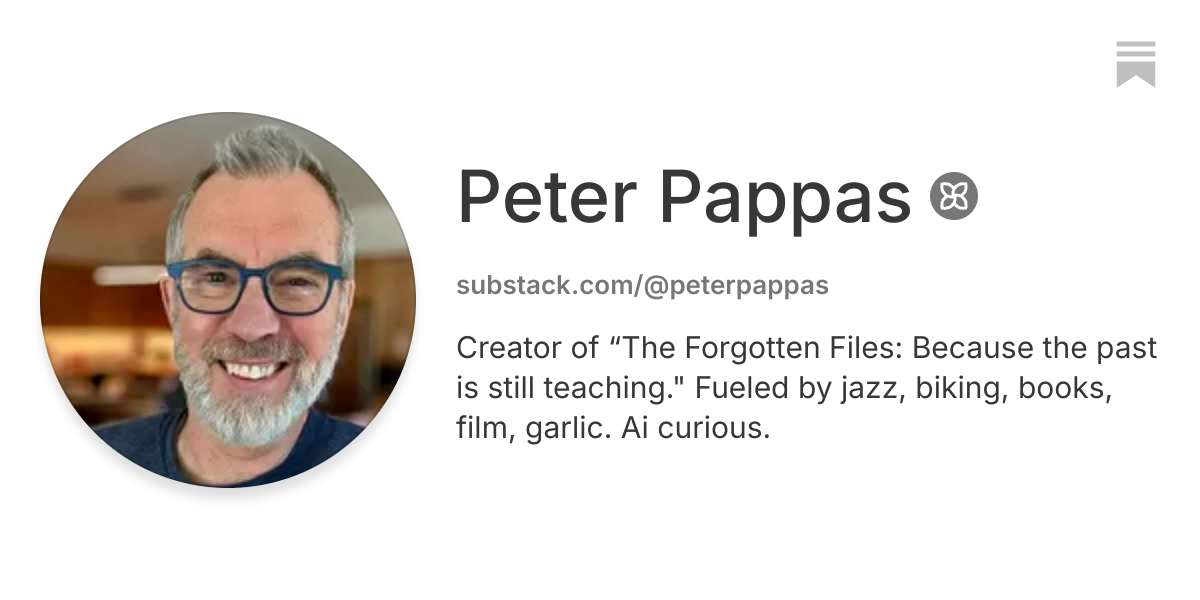 Peter Pappas | Substack