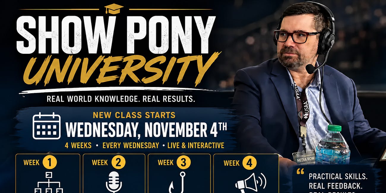 Show Pony University - Sign Up Today!