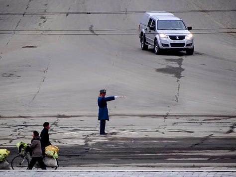Streetscapes in Hamhung, North Korea's third most populous city