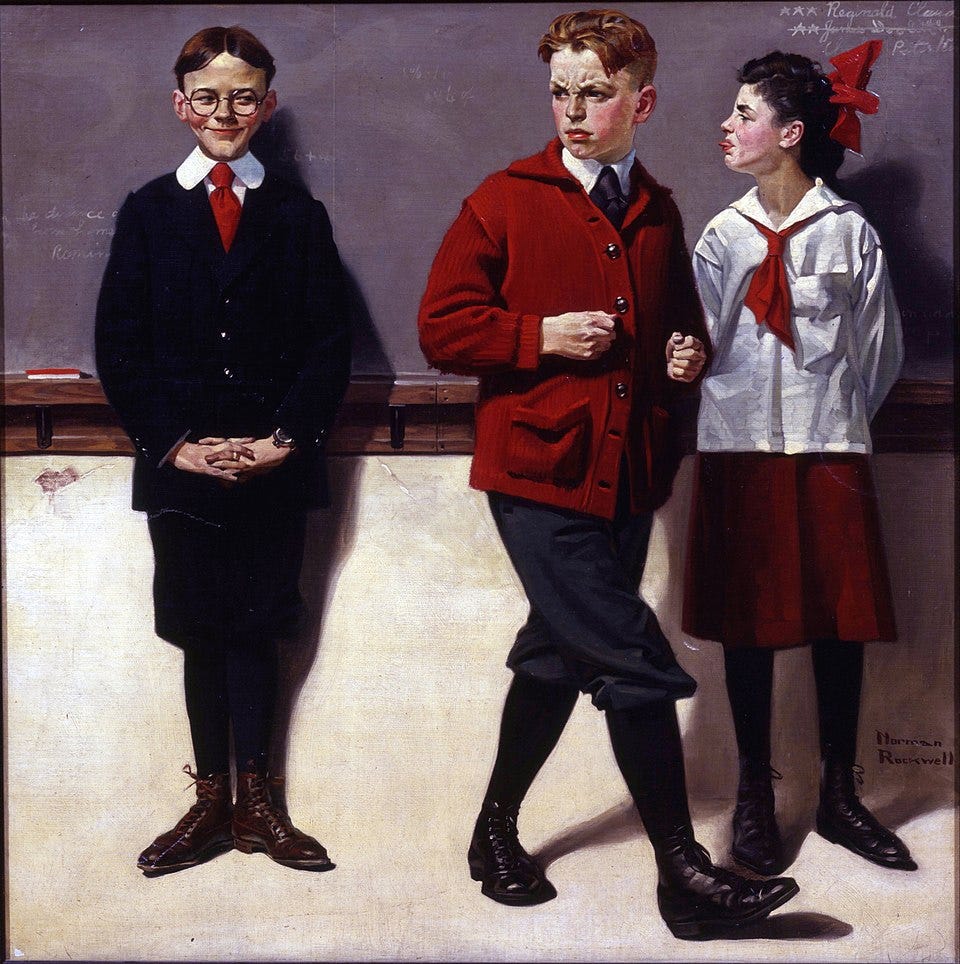 File:Norman Rockwell - Cousin Reginald Spells Peloponnesus (Spelling Bee) - Google Art Project.jpg