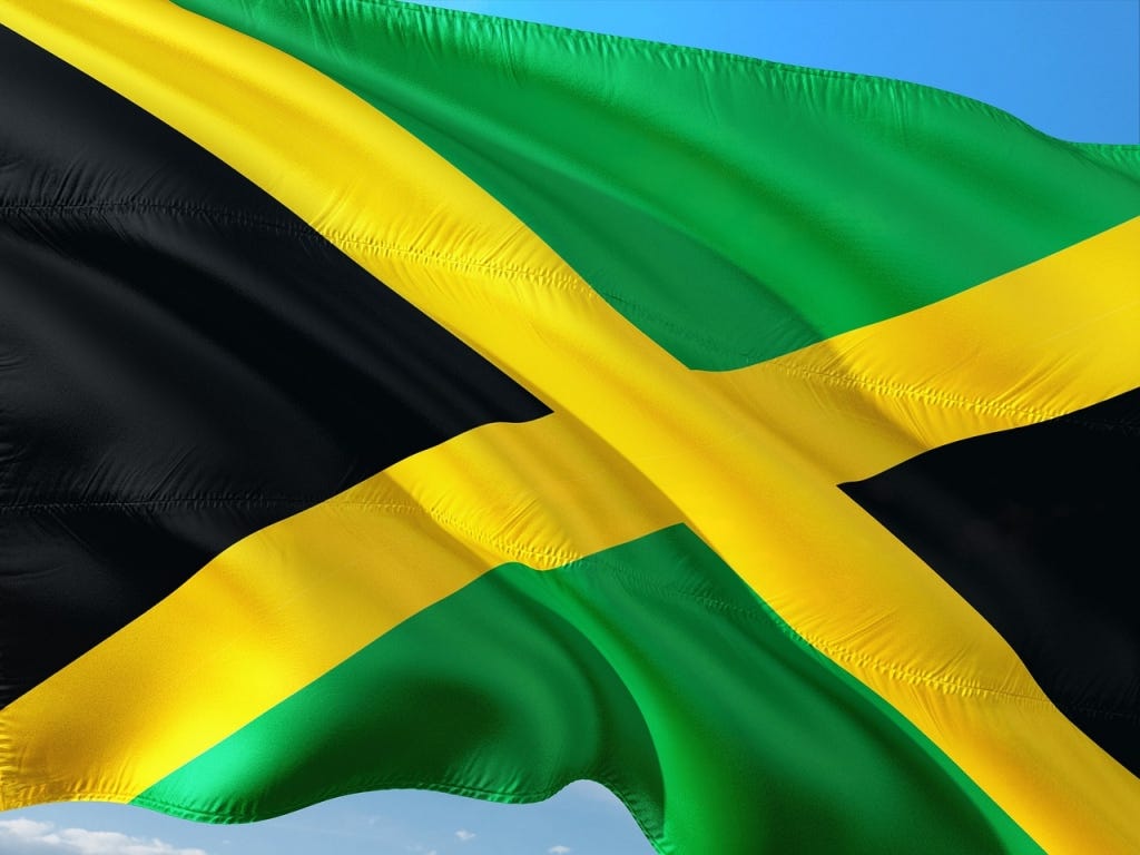 Jamaican flag