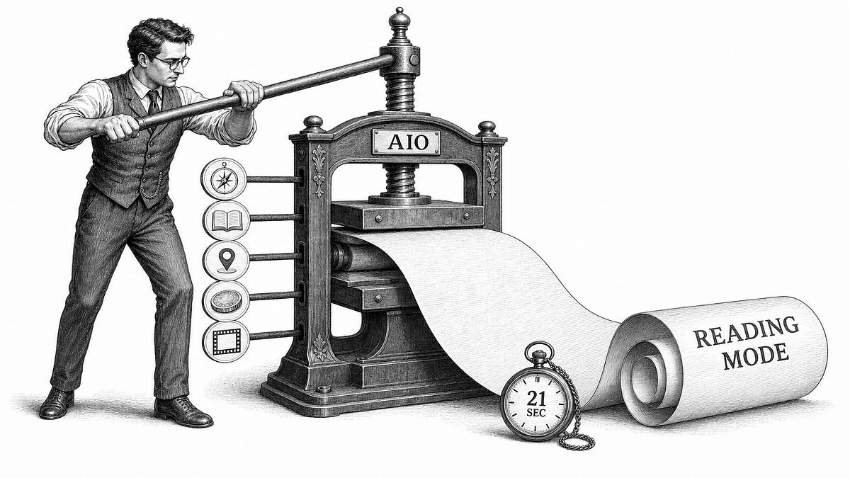 What to do now that AIOs turned search into reading sessions (5 minute read)